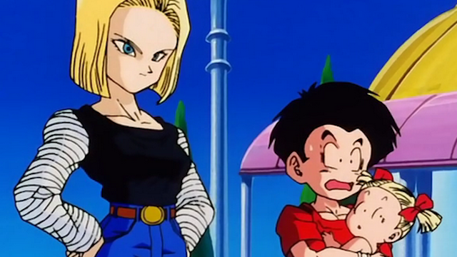 クリリンと18号の間に生まれた子マーロン